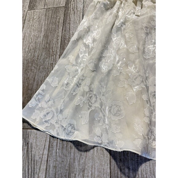 Vintage Cream Lace Slip Dress Lingere - Picture 2 of 7